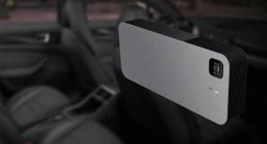 เครื่องฟอกอากาศในรถยนต์พร้อมไฟ LED