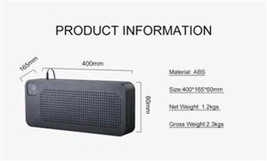2022 เครื่องฟอกอากาศในรถยนต์ Anion แบบใหม่